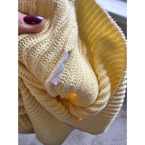 Vintage Chaps Ralph Lauren Yellow Unisex Sweater Size Large - Picture 7 of 7